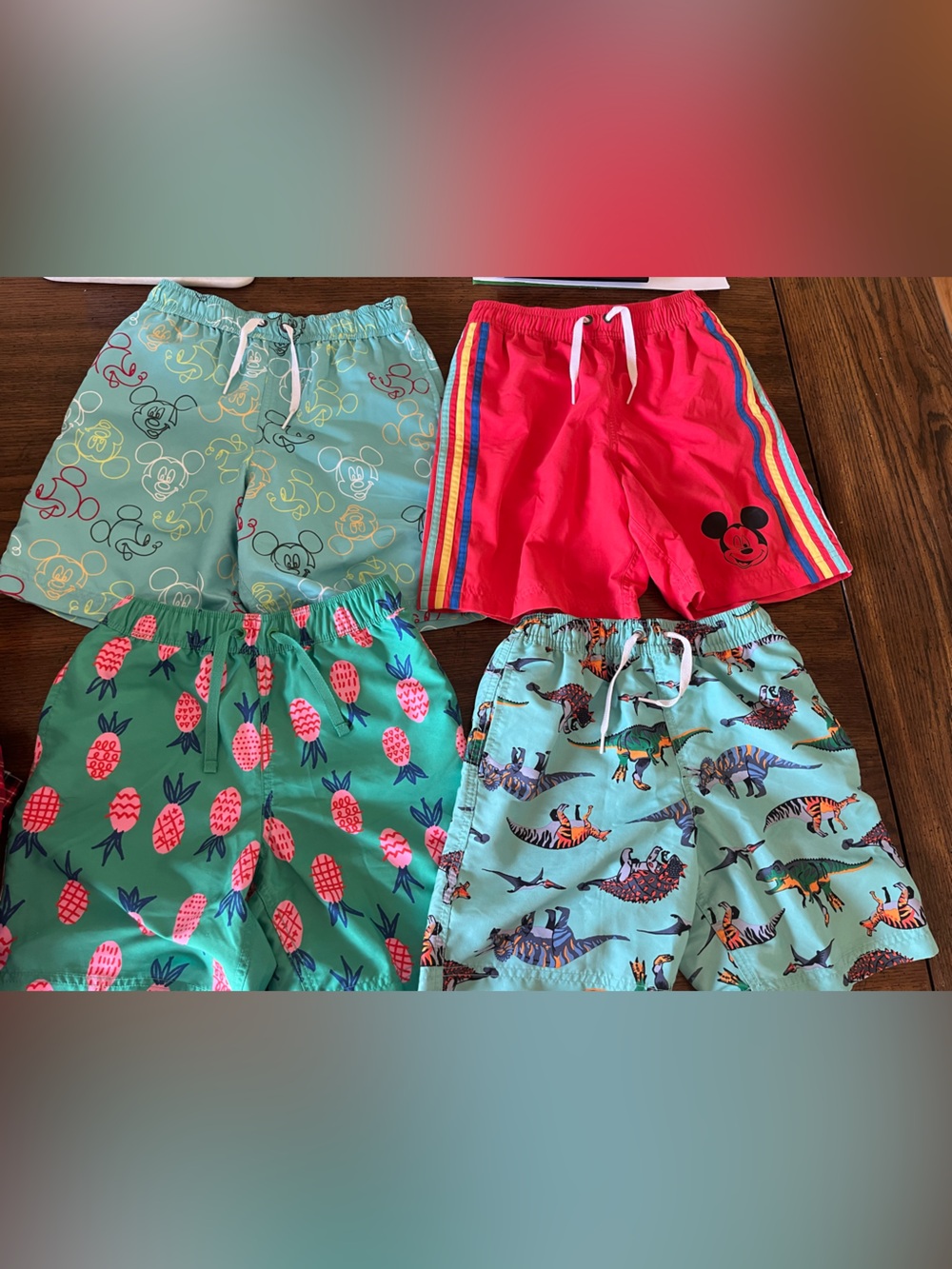 Hanna Anderson size 8 Boys Swim Trunks